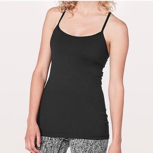 Lululemon Black Power Y Tank Size 10